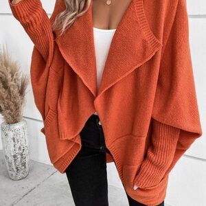 Cozy Orange Women's Sweater